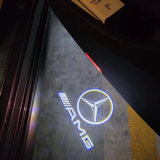 2x LED-Türprojektoren kompatibel für Mercedes AMG (PLUG&PLAY)