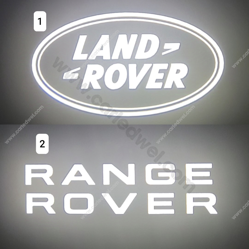 2x Projecteurs de porte LED Dynamic compatible pour Range Rover (PLUG&PLAY)