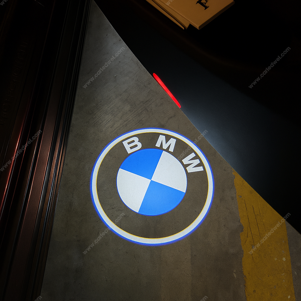2x Projecteurs de porte Led compatible pour BMW Classic (PLUG&PLAY)