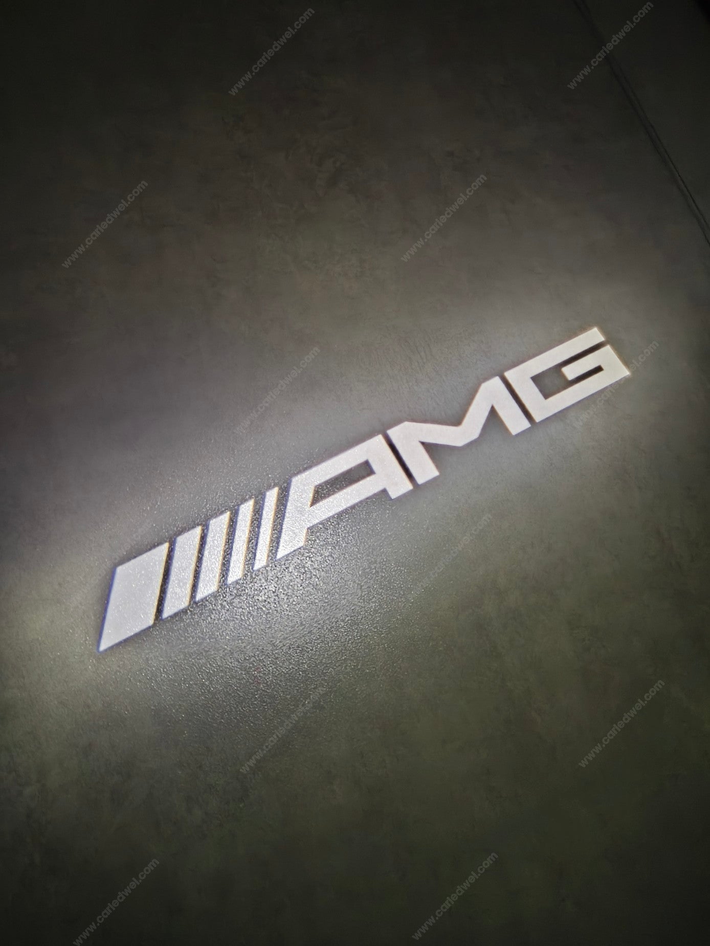 2x Projecteurs de porte Led compatible pour Mercedes AMG (text) (PLUG&PLAY)