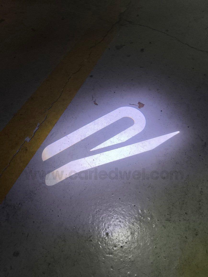 2x LED-Türprojektoren kompatibel für VW R (PLUG&PLAY)