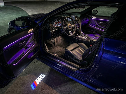 2 Projecteurs de porte LED BMW M6 – Logo lumineux Plug&Play