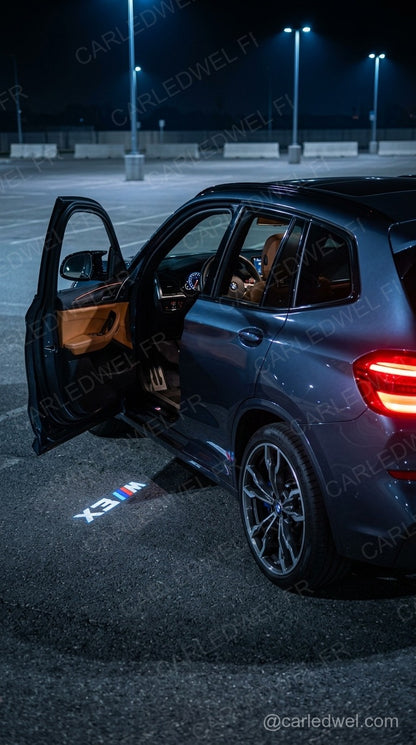 2 Projecteurs de porte LED BMW X3 – Logo lumineux Plug&Play