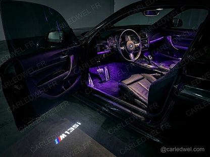 2 Projecteurs de porte LED BMW M135i – Logo lumineux Plug&Play