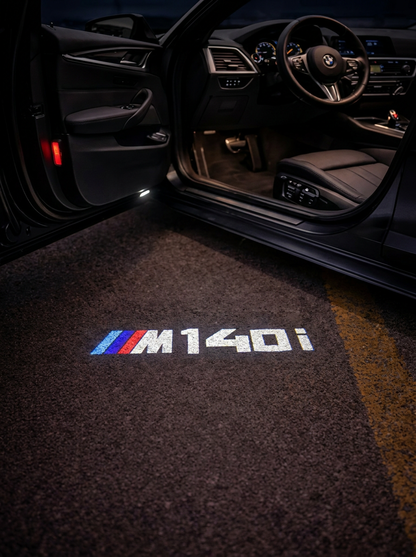 2 Projecteurs de porte LED BMW M140i – Logo lumineux Plug&Play