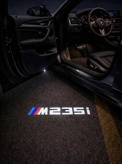 2 Projecteurs de porte LED BMW M235i – Logo lumineux Plug&Play