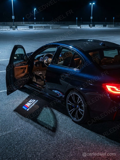 2 Projecteurs de porte LED BMW M5 Competition – Logo lumineux Plug&Play