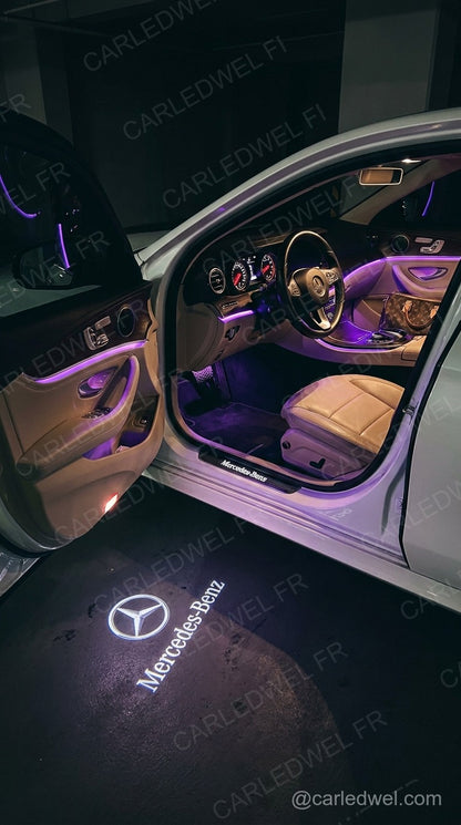2 Projecteurs de porte Mercedes Benz – Logo lumineux Plug&Play