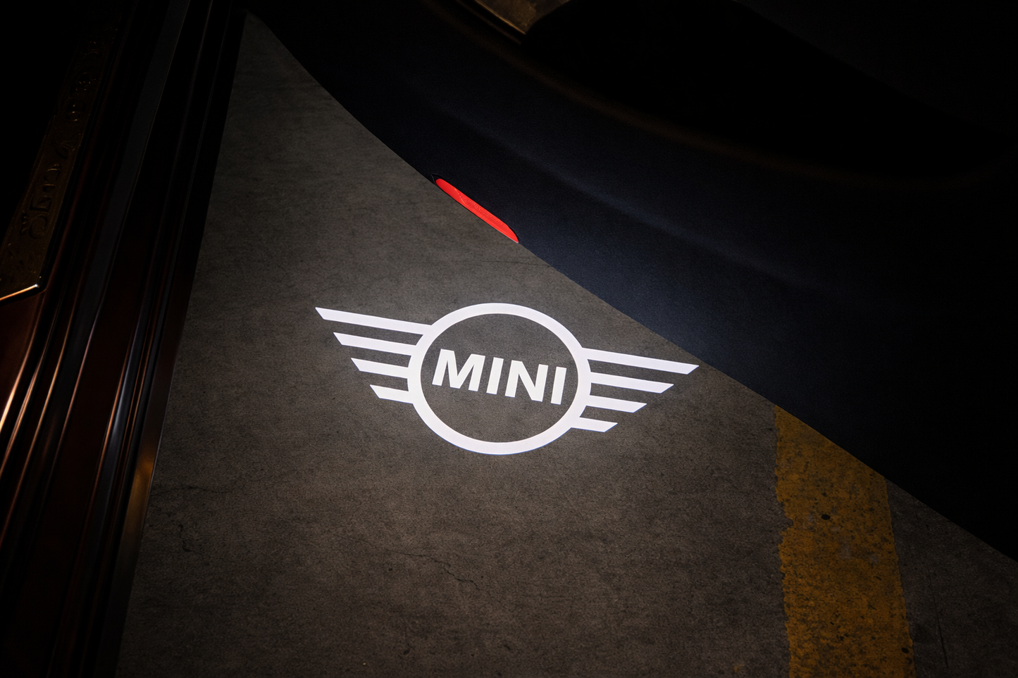 2x LED-Türprojektoren kompatibel mit Mini (PLUG&PLAY)