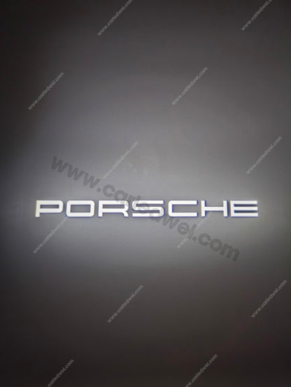 2x LED-Türprojektoren kompatibel für PORSCHE (Letter)