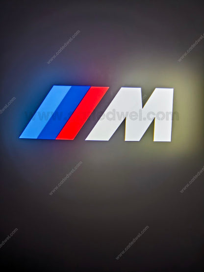 2x LED-Türprojektoren kompatibel für BMW M Sport (PLUG&amp;PLAY)