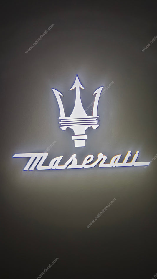 2x LED-Türprojektoren kompatibel mit Maserati (PLUG&PLAY)