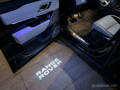 2 Projecteurs de porte LED Range Rover – Logo lumineux Plug&Play
