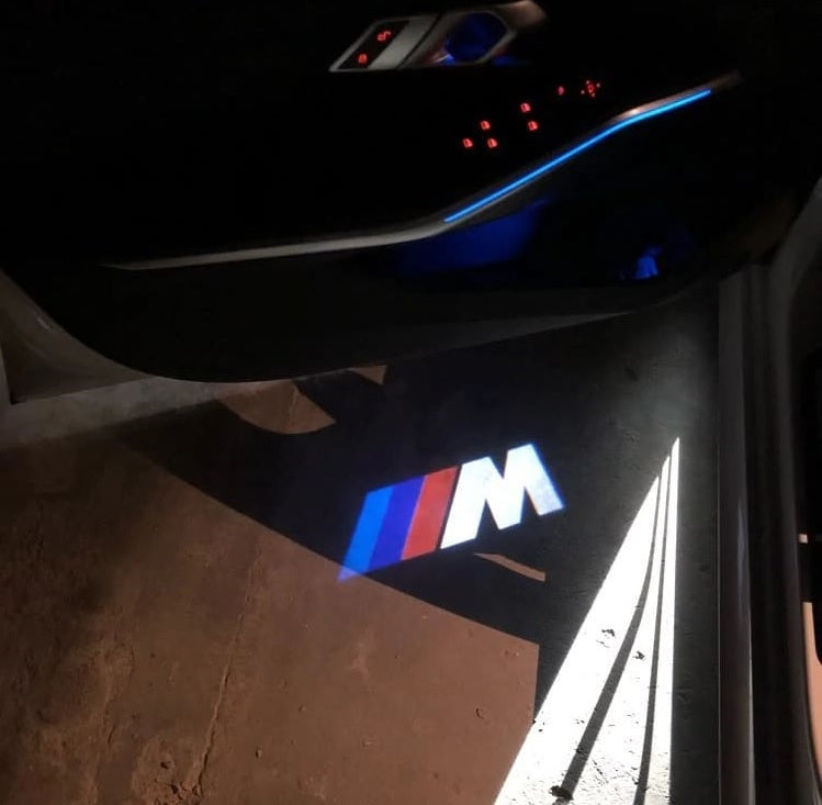 2x LED-Türprojektoren kompatibel für BMW M Sport (PLUG&amp;PLAY)