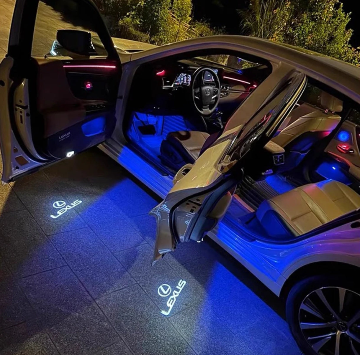 2x LED-Türprojektoren kompatibel für LEXUS (PLUG&amp;PLAY)