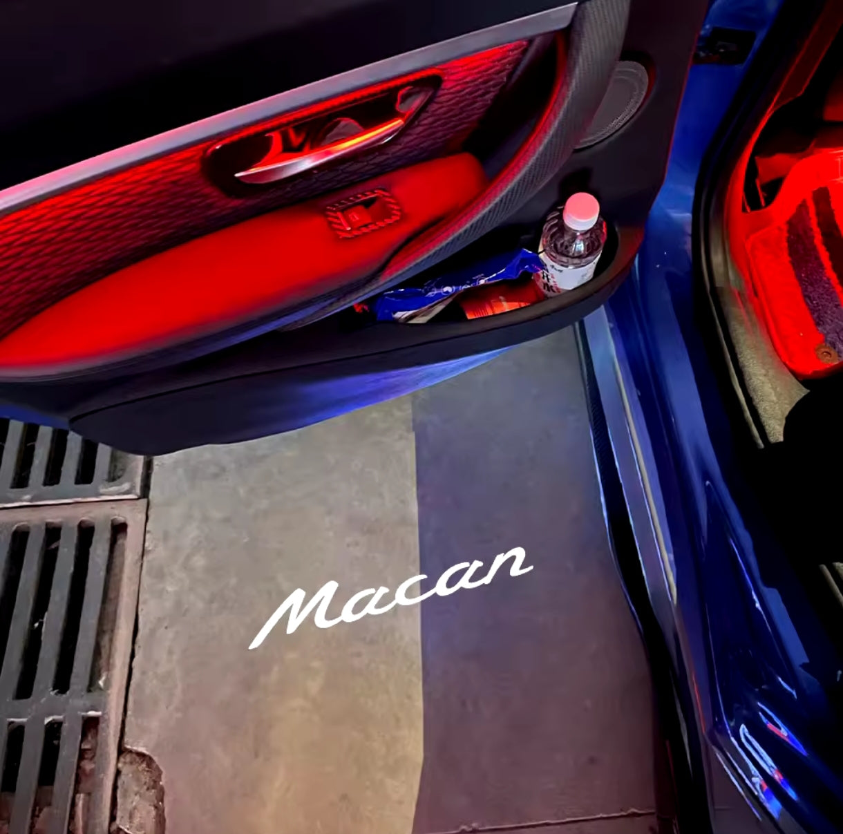 2x dynamische LED-Türprojektoren kompatibel für PORSCHE (Shield) &amp; Macan (PLUG&amp;PLAY)