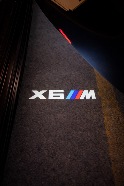 2x Projecteurs de porte Led compatible pour BMW X6 (PLUG&PLAY)