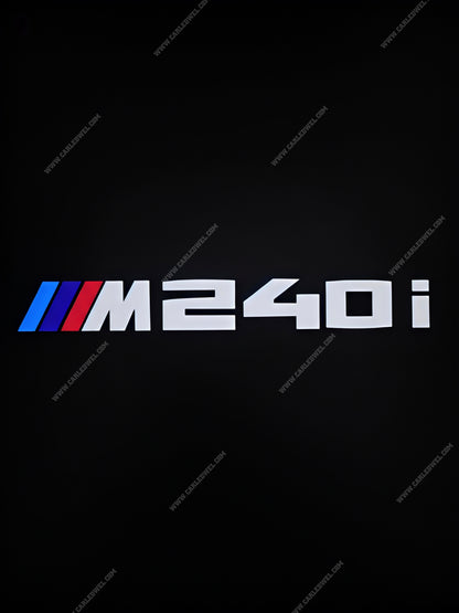 2 Projecteurs de porte LED BMW M240i – Logo lumineux Plug&Play