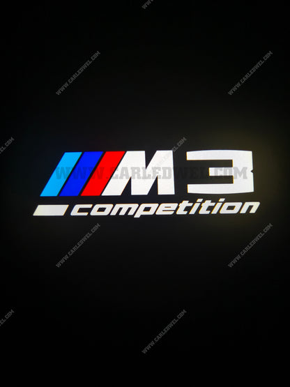 2x LED-Türprojektoren kompatibel mit BMW M3 Competition (PLUG&PLAY)