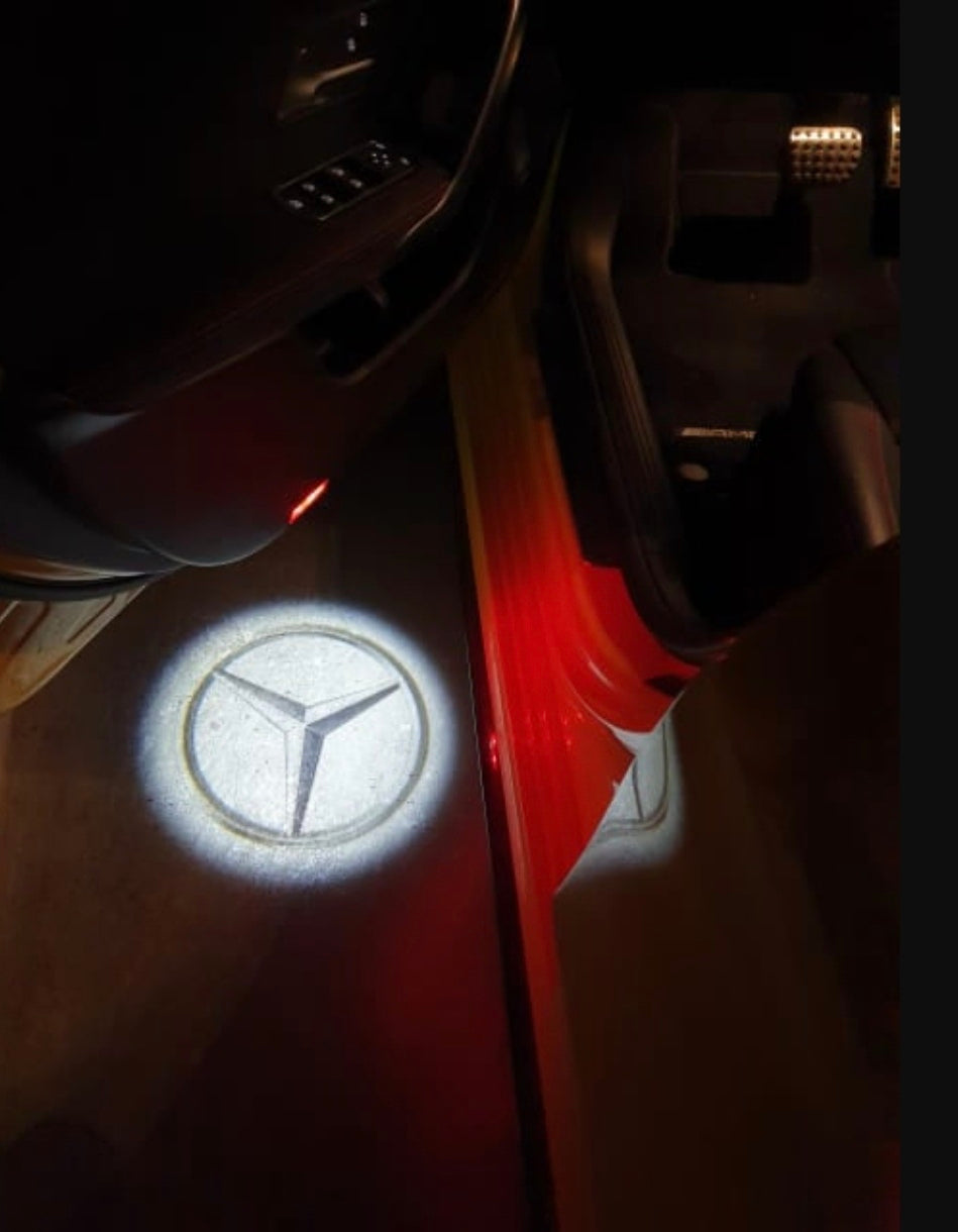 2x Projecteurs de porte LED Dynamic compatible pour Mercedes AMG (PLUG&PLAY)