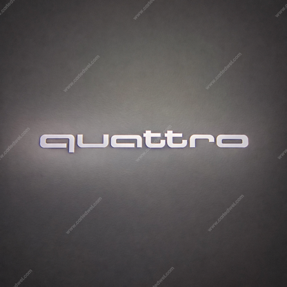 2x LED-Türprojektoren kompatibel mit AUDI QUATTRO (PLUG&PLAY)