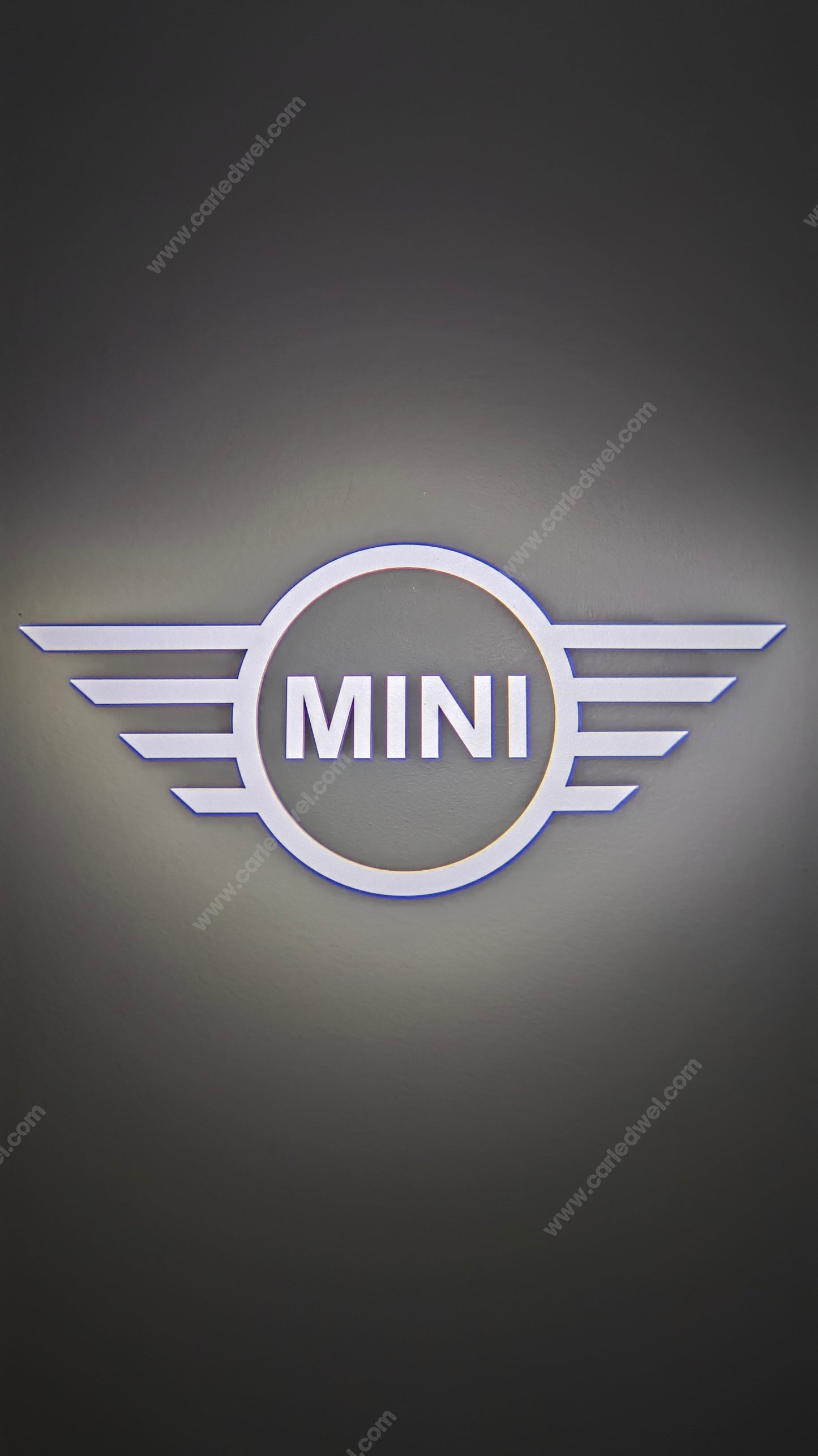 2x LED-Türprojektoren kompatibel mit Mini (PLUG&PLAY)