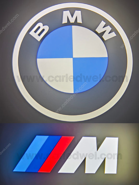2x Projecteurs de porte LED Dynamic compatible pour BMW Classic (PLUG&PLAY)