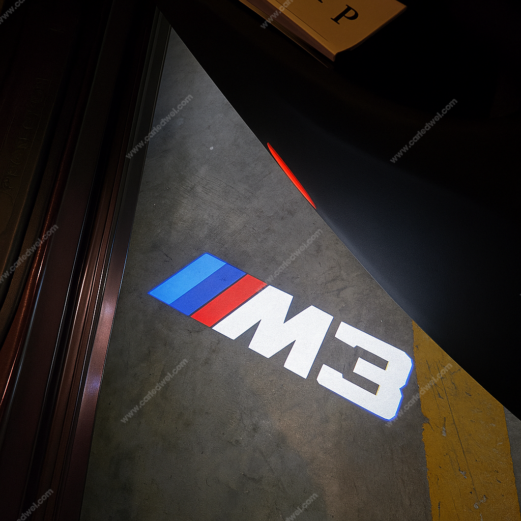 2x LED-Türprojektoren kompatibel mit BMW M3 (PLUG&PLAY)