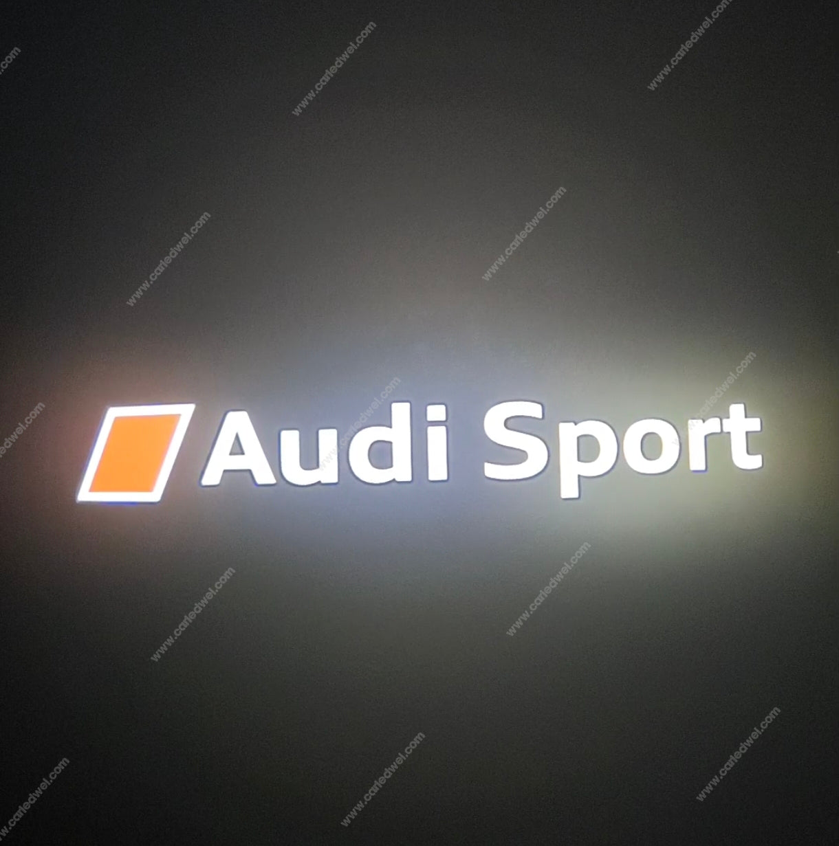 2x LED door projectors compatible with AUDI Sport (PLUG&PLAY)